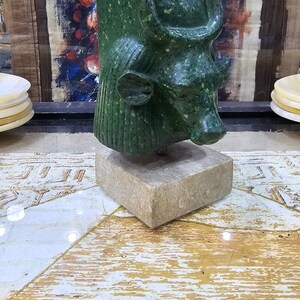 Replica Egyptian Hathor statue - Cow goddess hathor  - handmade in egypt