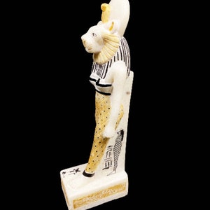 Ancient Egyptian Goddess Sekhmet Sekhmet statue for sale Sekhmet lion Lion Goddess . image 3