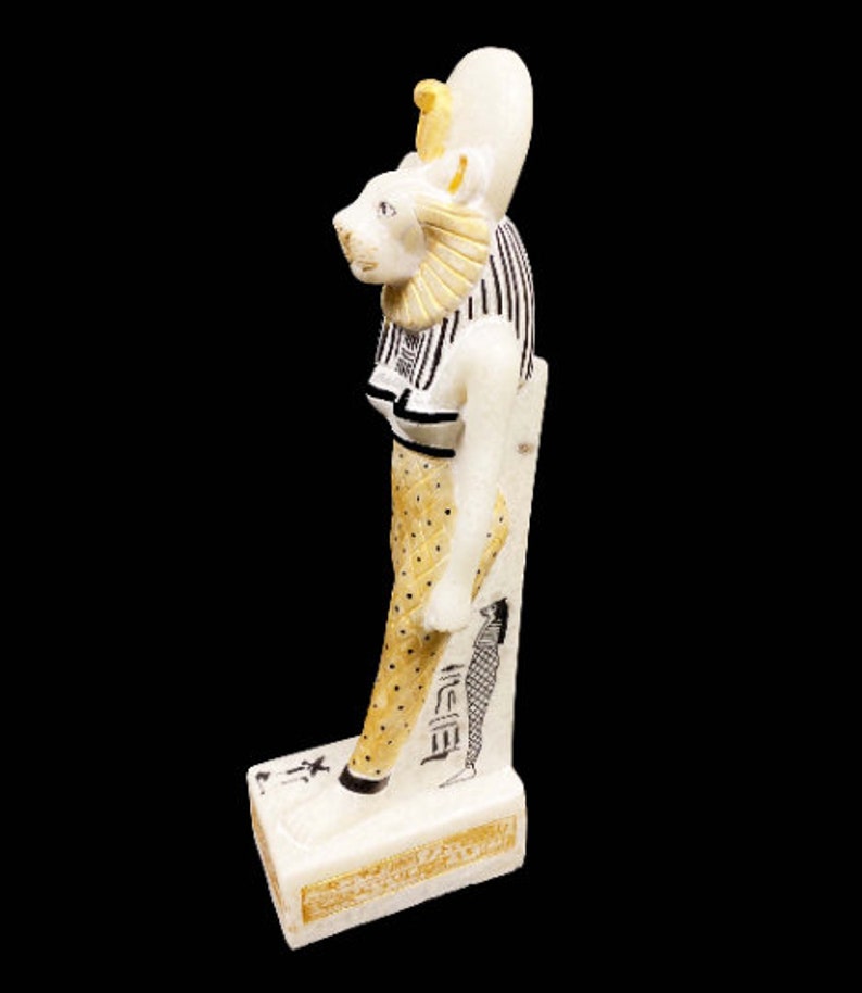 Ancient Egyptian Goddess Sekhmet Sekhmet statue for sale Sekhmet lion Lion Goddess . image 3