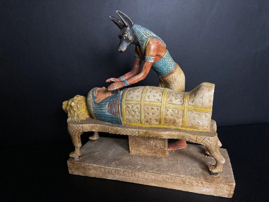 【⭐️コレクション放出】古代エジプト 死後の神アヌビス ツタンカーメン ミイラ彫像 ⭐️コレクション放出】古代エジプト 死後の神アヌビス ツタンカーメン