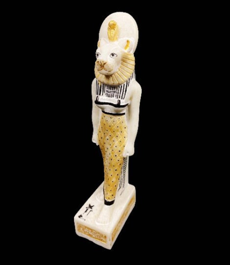 Ancient Egyptian Goddess Sekhmet Sekhmet statue for sale Sekhmet lion Lion Goddess . image 1