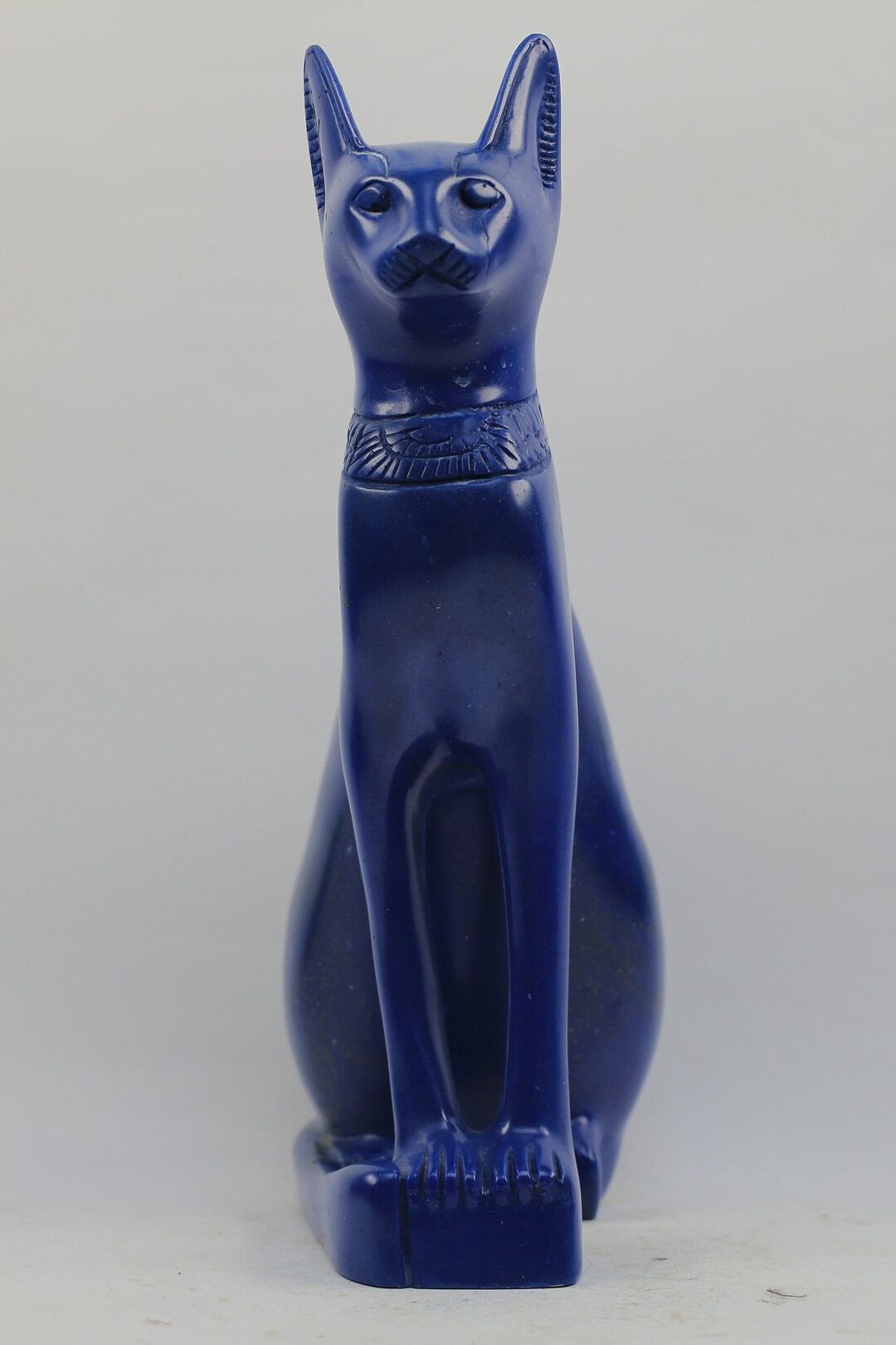 Handmade Egyptian Bastet Goddess Statue Home Decor Cat Etsy