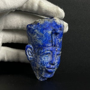 Lapis lazuli Queen NEFERTITI Queen of Egypt Home decor Nefertiti for sale Gemstone image 6