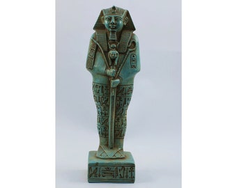 Die hübsche Königin HATSHEPSUT; AMUNs Frau, Altarstatue, sorgfältig aus dem seltenen Flammenstein gefertigt, 12Replica Statue-Hand Made in Ägypten