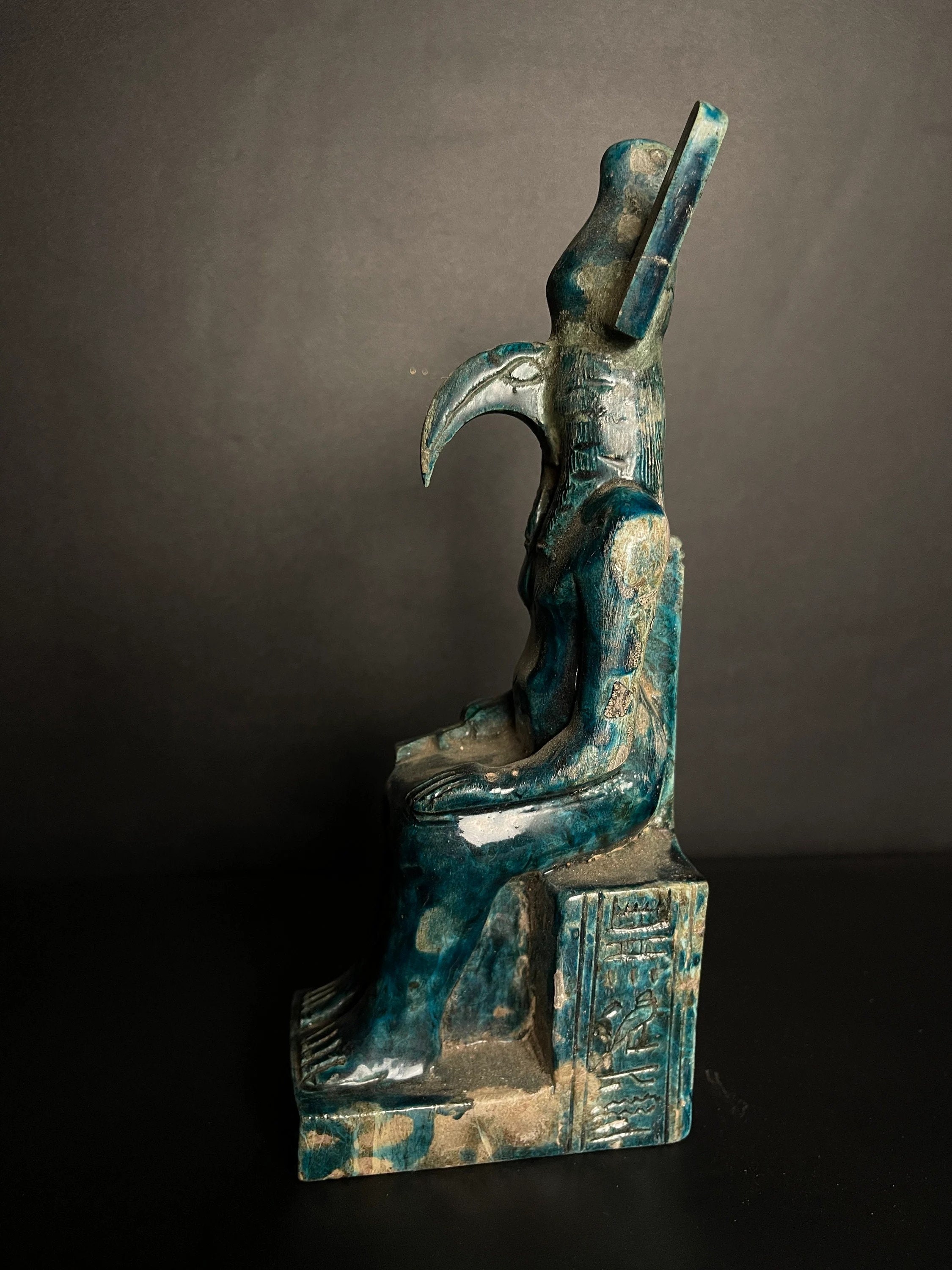 Ancient Egyptian Thoth Statue - God of Moon-god of Wisdom-djehuti ...