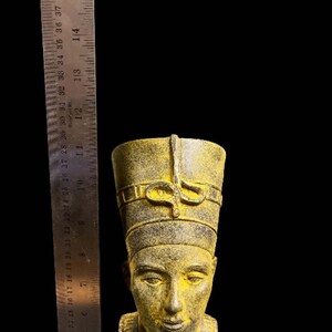 Replica Queen Nefertiti Handmade Replica Handmade Decor Handmade statue handmade antique home decor image 4