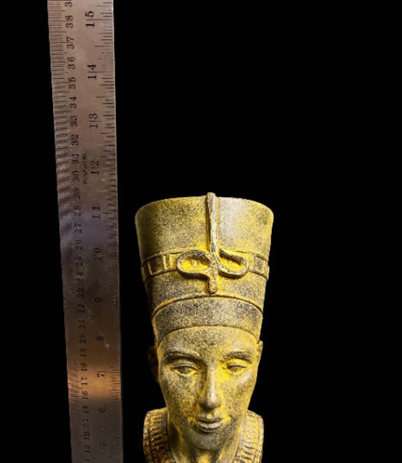 Replica Queen Nefertiti Handmade Replica Handmade Decor Handmade statue handmade antique home decor image 4