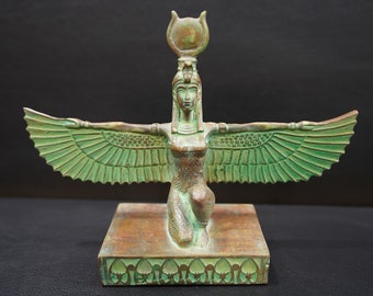 Beautiful Egyptian Isis goddess , handmade in Egypt with care and love