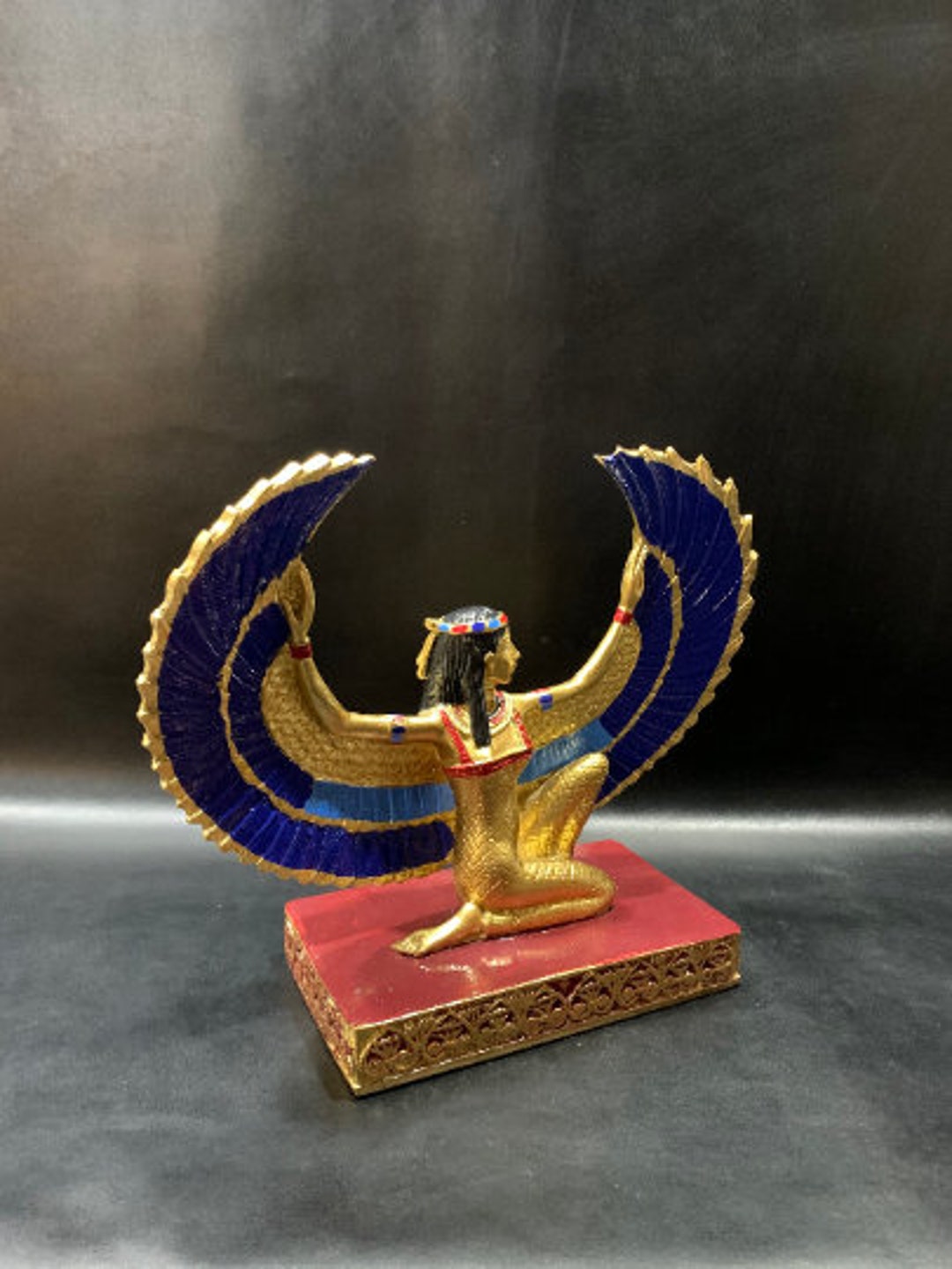 ISIS Goddess Statue Gold Leaf Statue Home Decor ISIS Statue for Sale Etsy