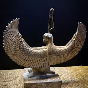 MAAT goddess of Justice & Truth, Maat Goddess statue, Maat sculpture. Home decor