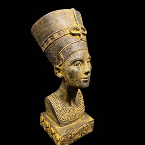 Replica Queen Nefertiti - Handmade Replica - Handmade Decor- Handmade statue - handmade antique - home decor