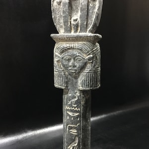 Replica HATHOR Goddess statue - Cow Goddess - handmade Replica - Hathor statue for sale - Home decor