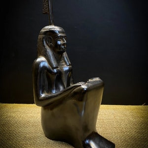 Egyptian  MAAT goddess of Justice & Truth, Maat Goddess statue, Maat sculpture.