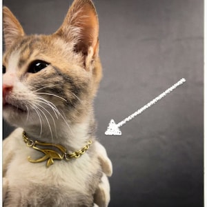 Make your cat a real Ancient Egyptian Bastet-cat accessories-cat necklace-Cat lovers-cat collar-International cat day