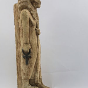 Egyptian lion Goddess Sekhmet statue for sale . image 3