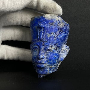 Lapis lazuli Queen NEFERTITI Queen of Egypt Home decor Nefertiti for sale Gemstone image 9