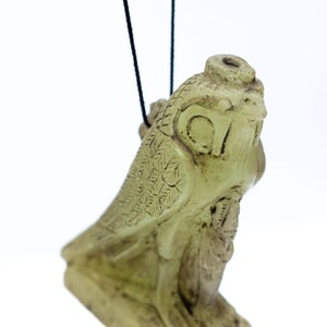 Egyptian God Horus with Osiris as an Amulet - Horus statue - Falcon Horus - Made with Egyptian Hands & Soul with care and love