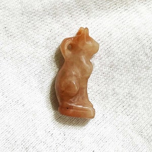 Agate stone Bastet Amulet - Egyptian Bastet - Bastet goddess - Agate stone Amulet, cat pendant, Bastet Pendant