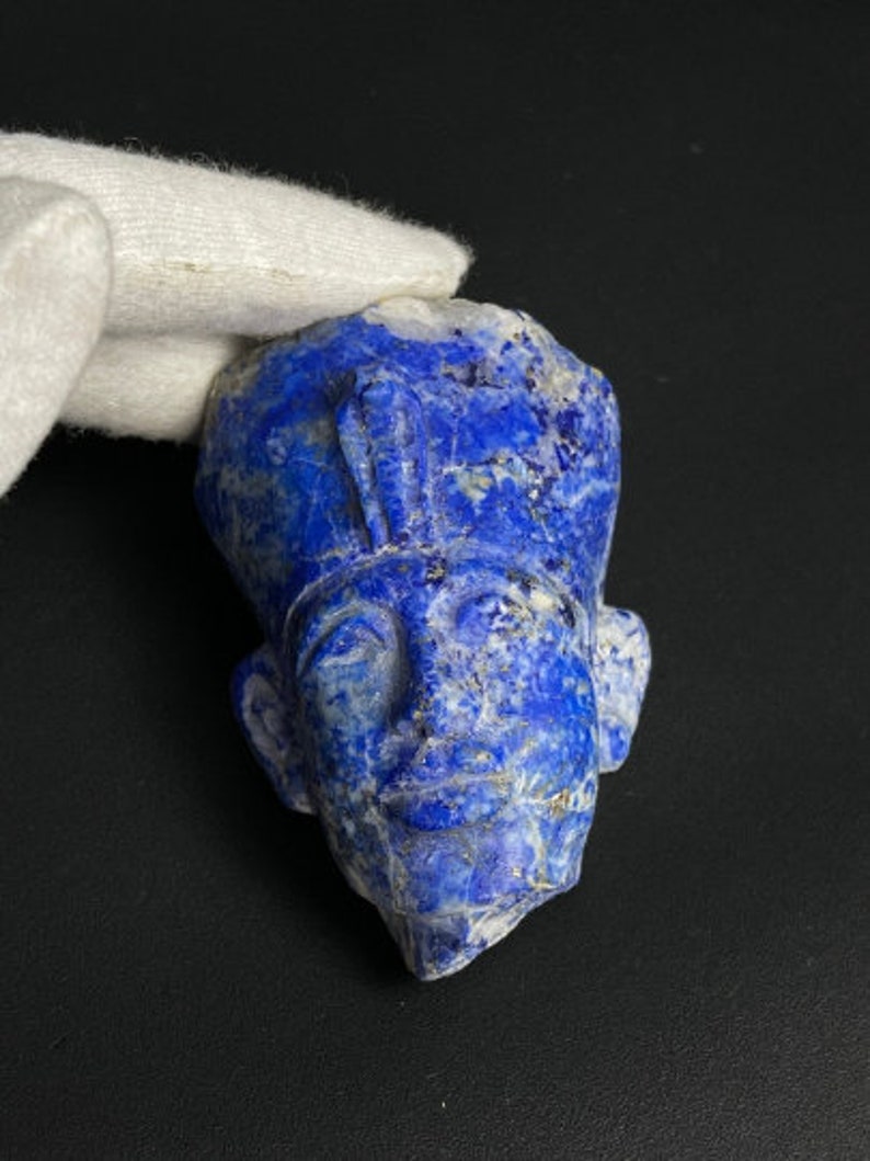 Lapis lazuli Queen NEFERTITI Queen of Egypt Home decor Nefertiti for sale Gemstone image 1