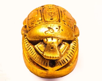 古代エジプトのスカラベのレプリカ - エジプトのカブトムシのスカラベ