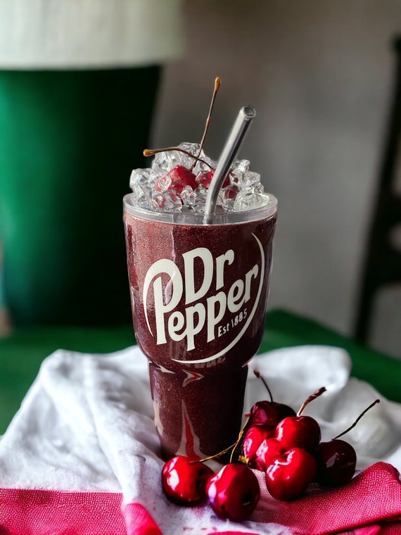 Dr. Pepper inspired 30 oz Tumbler