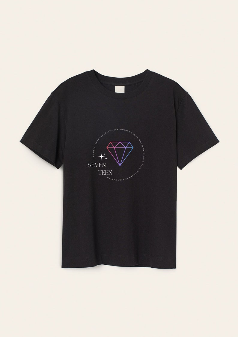 Seventeen T-shirt - Carat Kpop t-shirt bild 3