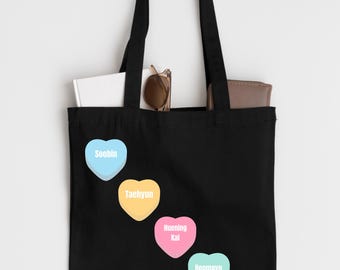★EMS★ VELOUR HEART TOTE BAGBEIGE VELOUR HEART TOTE BAG-BEIGE - EMIS