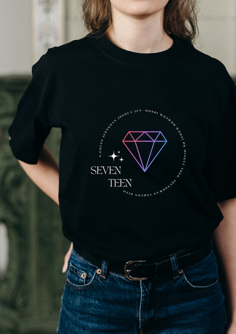 Seventeen T-shirt - Carat Kpop t-shirt bild 2
