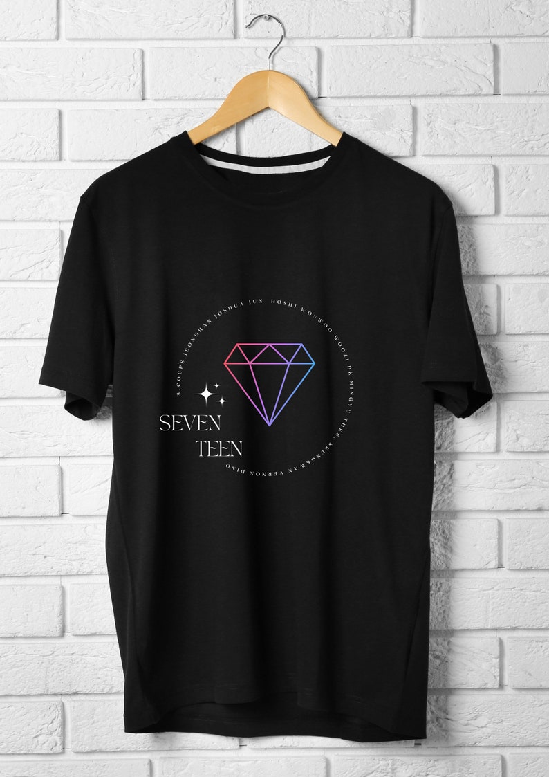 Seventeen T-shirt - Carat Kpop t-shirt bild 1