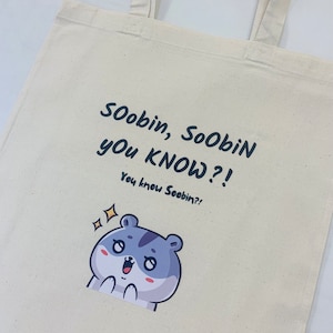 Soobin Yeonjun Meme Tote Bag