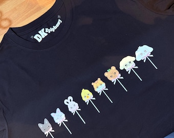 Ateez T-shirt - Aniteez Lollipop Kpop t-shirt