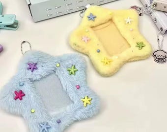 Porta tarjetas fotográficas con forma de estrella de mar