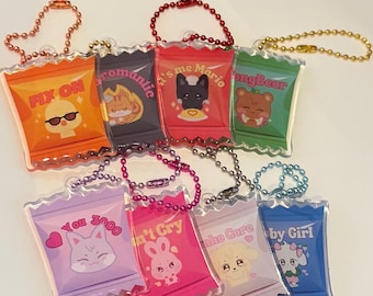 Ateez Snack Schlüsselanhänger