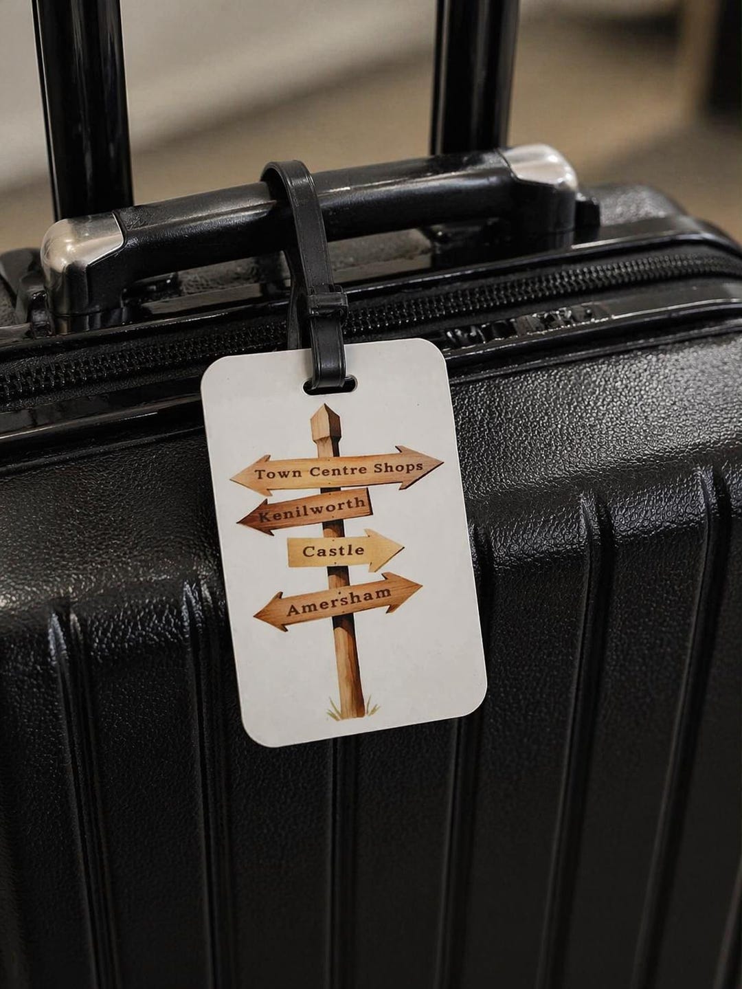 Direction Sign Sublimated Luggage Tag / Sublimation - Etsy