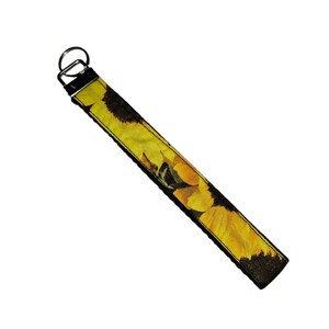 Sunflower Keychain / Key Fob / Wristlet