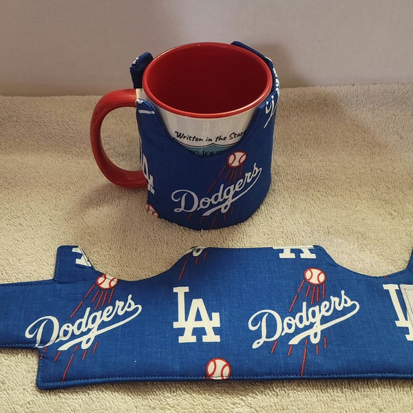 Insulated Coffee Cup Cozie - LA Dodgers