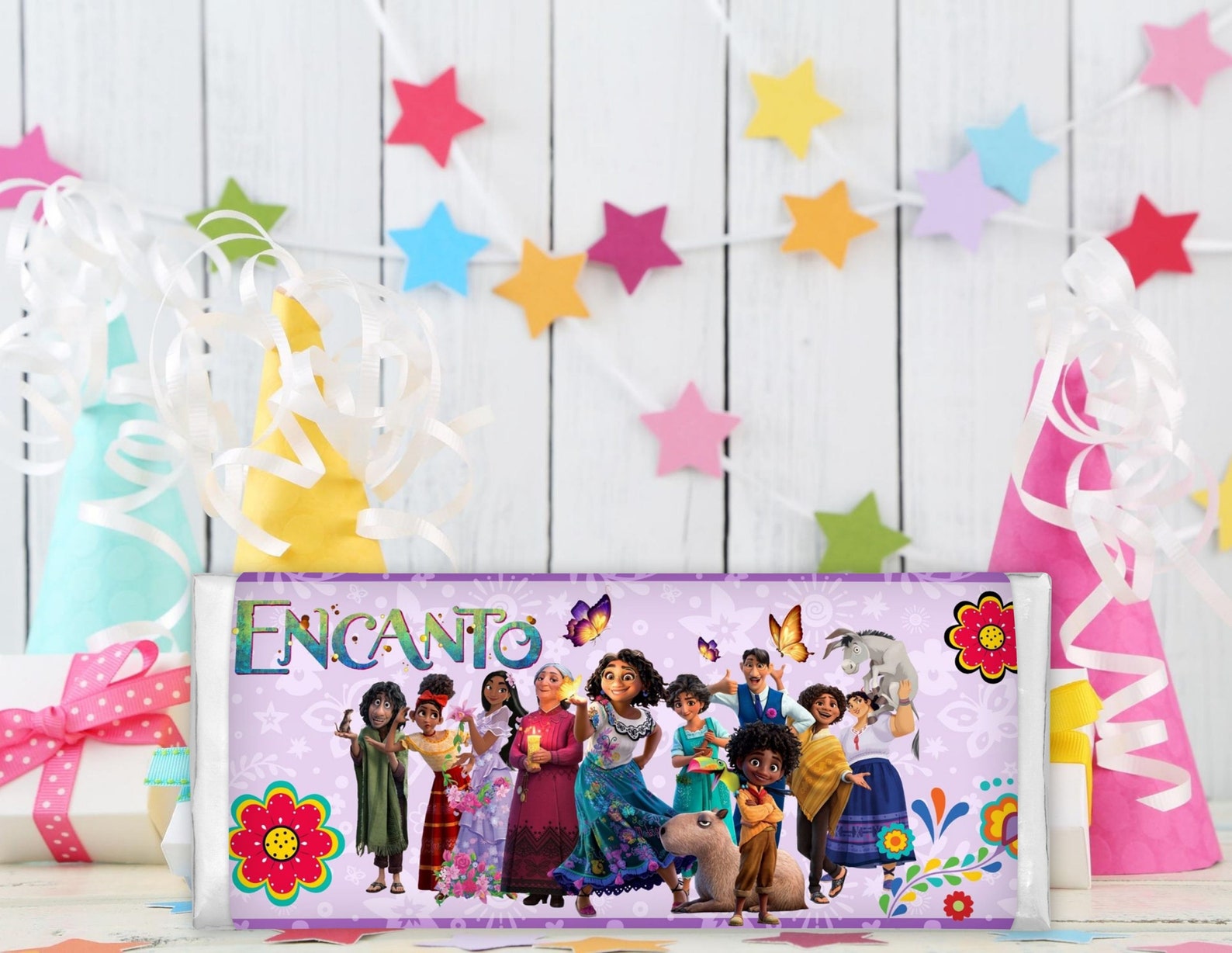 Encanto Wrappers Encanto Chocolate Wrapper Candy Bar Etsy España