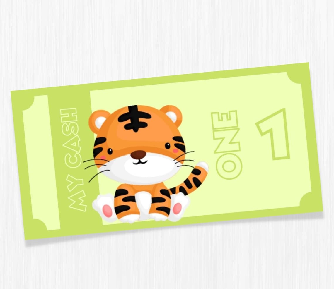 Kids Reward Money Kid's Cash Printable Money for Kids | Etsy