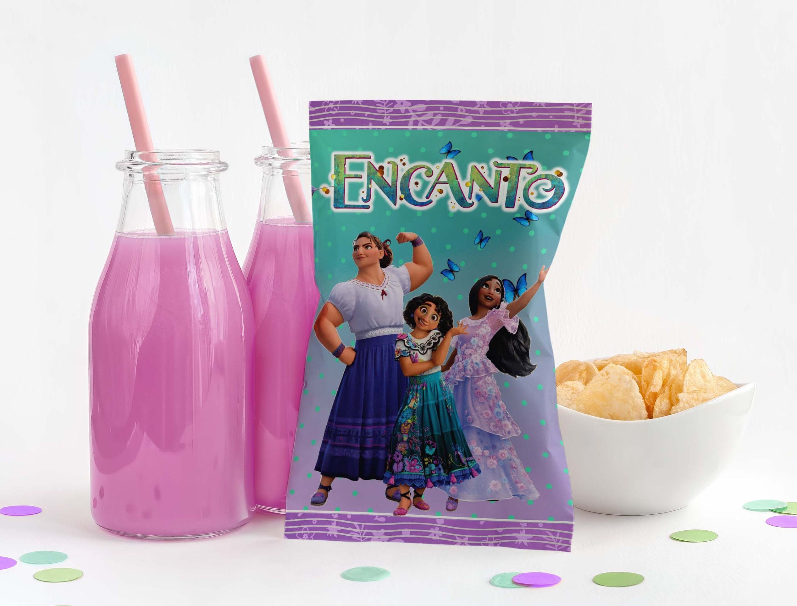 Encanto Chip Bag Encanto Party Favor Encanto Treat Bag Etsy Finland