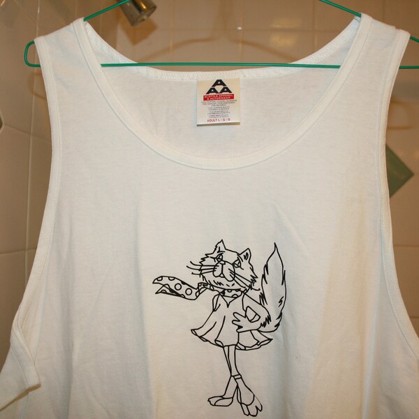 Happy Dappy Dancing Pur-Cat Tank Top