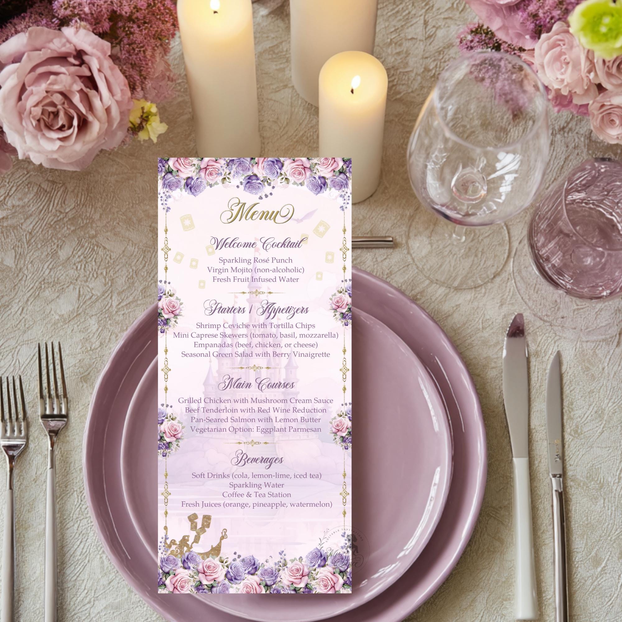 Tangled Menu: 4x9