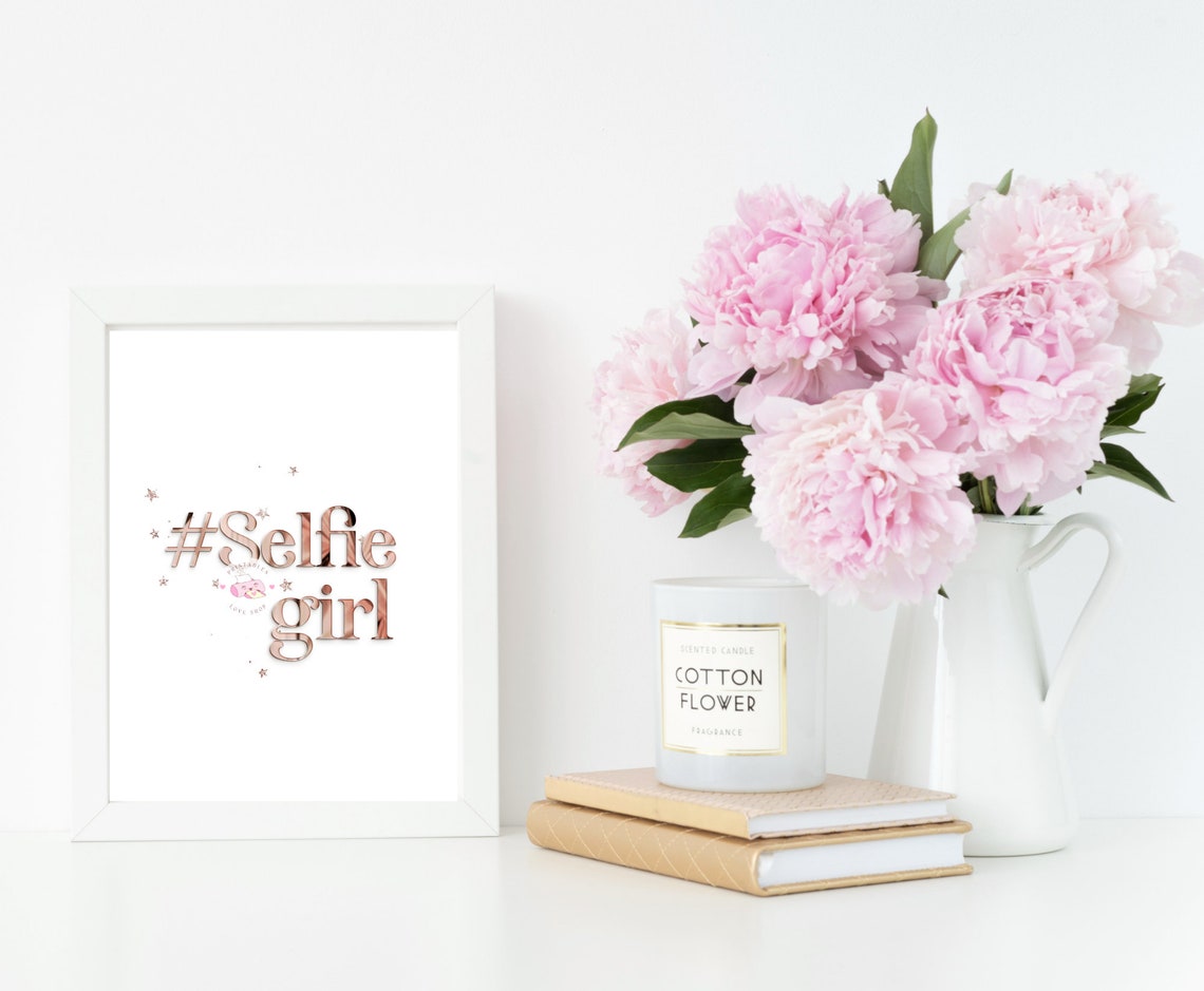 Pink Wall Decor Hello Beautiful Wall Art Print Home Decor Etsy