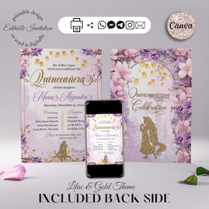 Rapunzel Party, Einladung Quitte, Sweet 16 Einladung, Prinzessin Einladung, digitale Einladung, druckbare Einladung