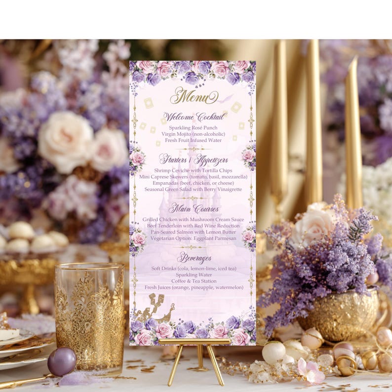 Tangled Menu: 4x9