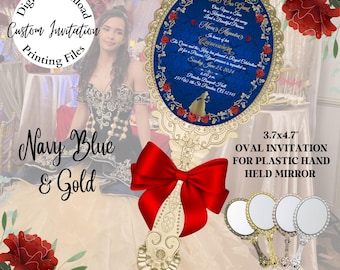 OVAL MIRROR INVITATIONS
