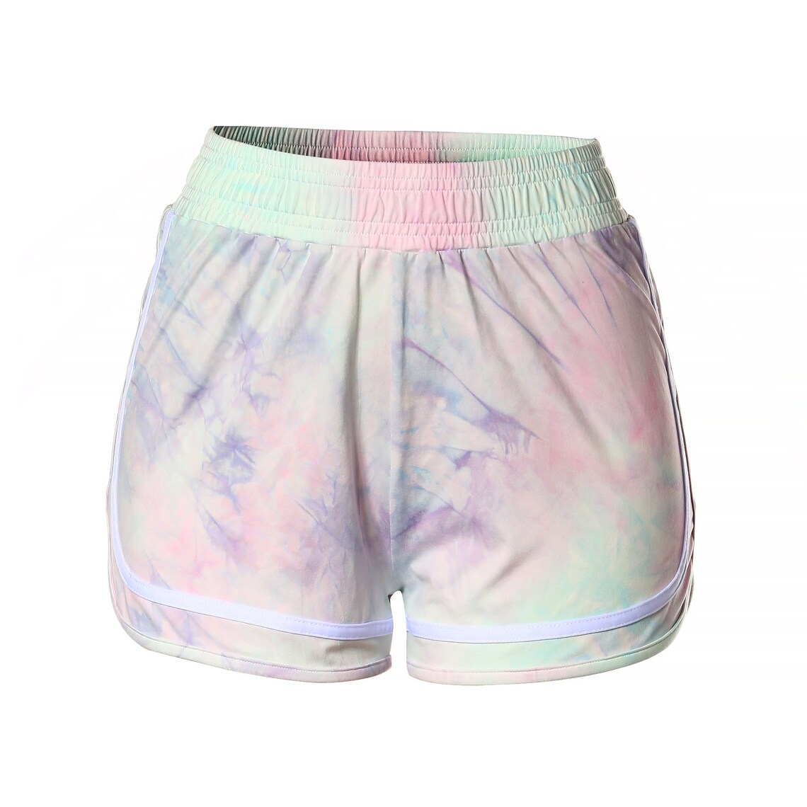 balance athletica tie dye shorts