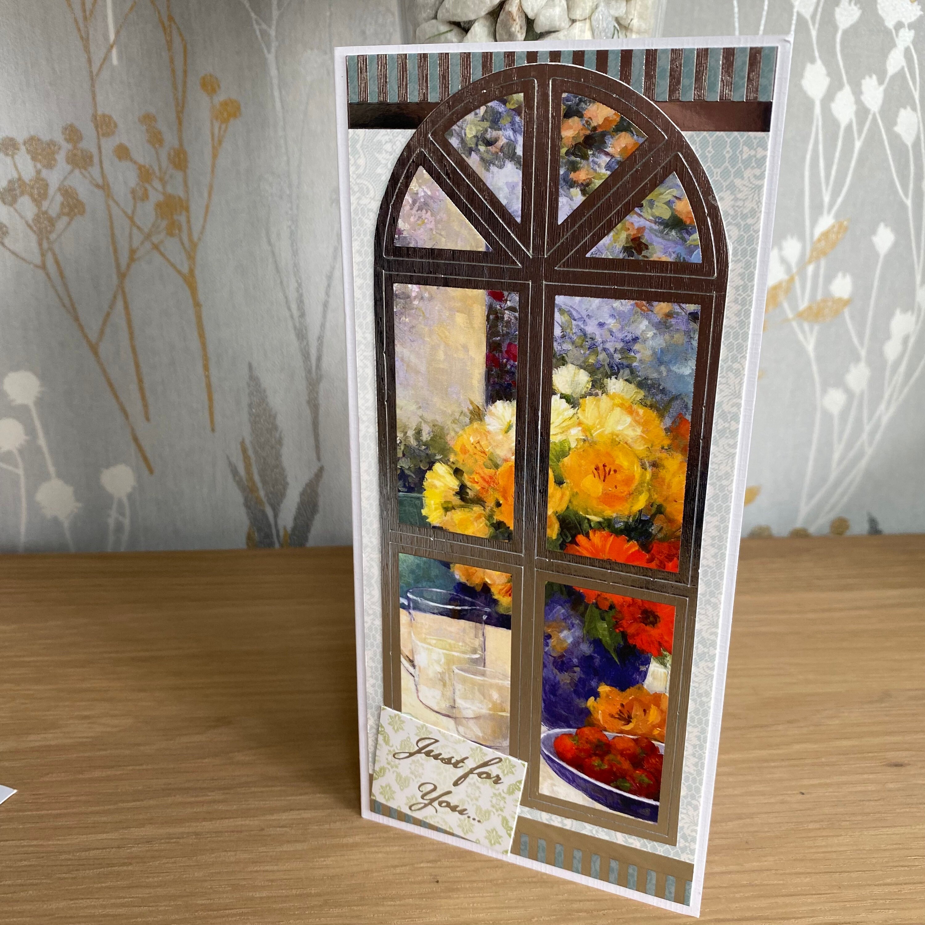 Maßgeschneiderte Blick durch ein Fenster Geburtstagskarte  Etsy