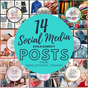 14 boosters d&#39;engagement sur les réseaux sociaux pour Facebook, Instagram, les groupes VIP, le marketing, l&#39;engagement des membres, les publications | Produit numérique