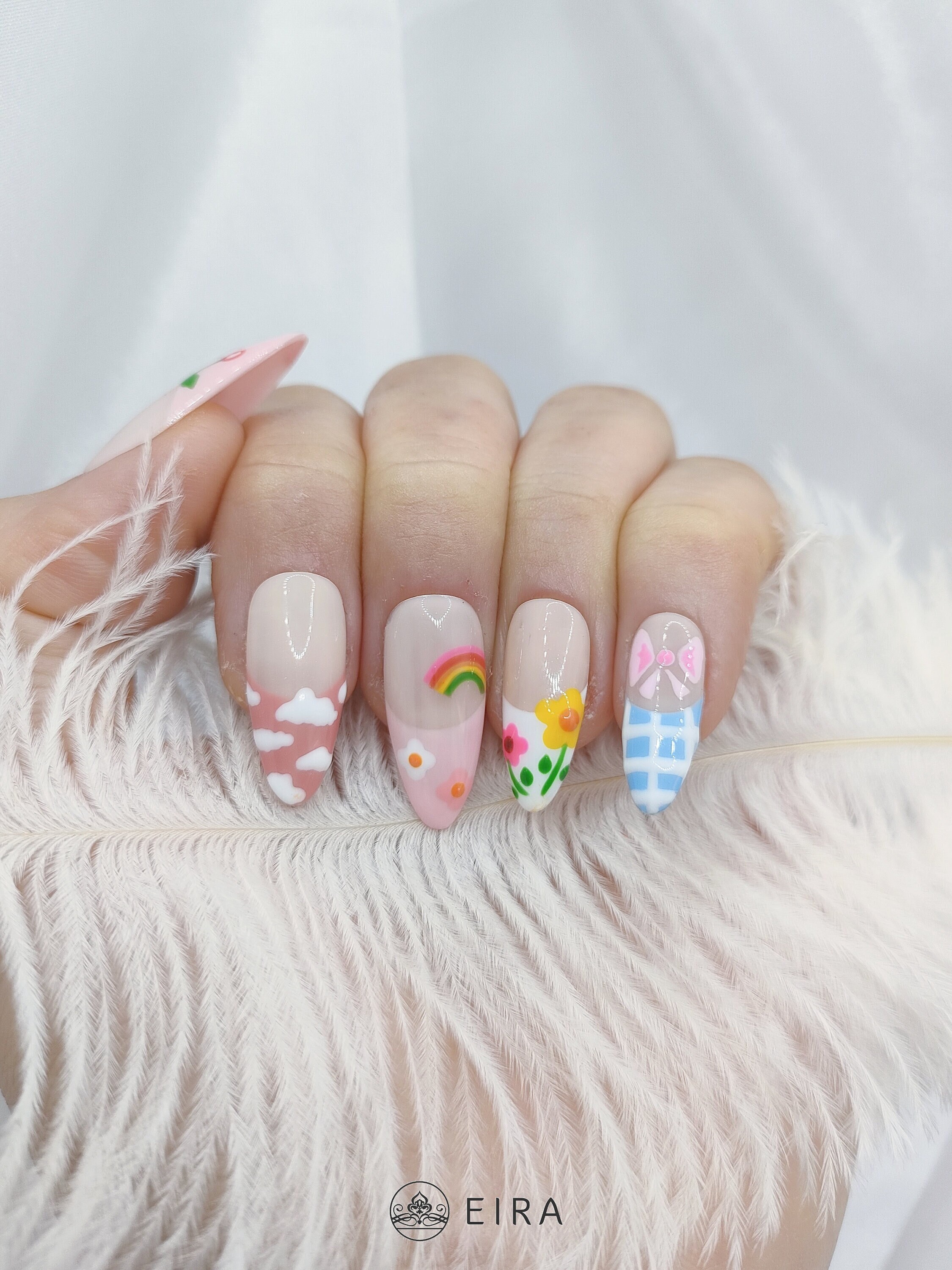 Mix and Match Press on Nails Festival Nails Christmas Nails - Etsy