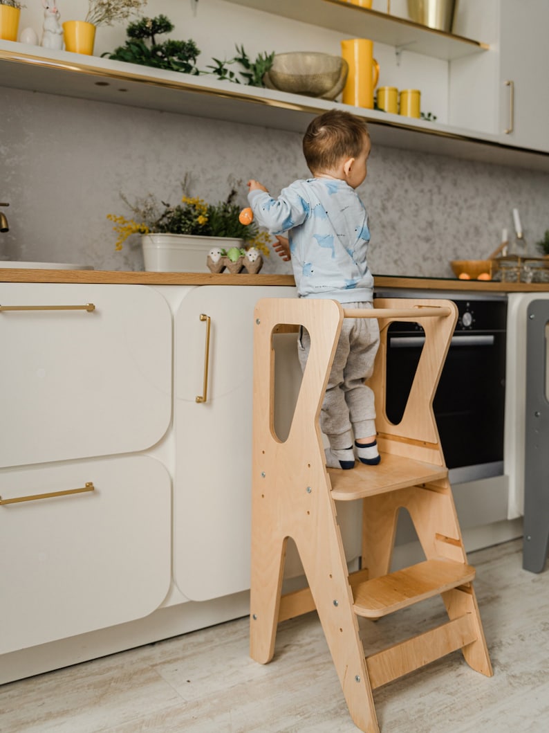 kitchen step stool, learning tower, toddler tower, kitchen helper stool, kitchen helper tower, best learning tower